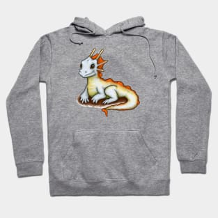 Cute Bearded Dragon Drawing Hoodie